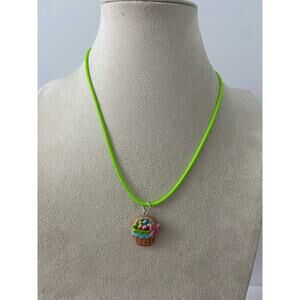 Easter basket pendant necklace